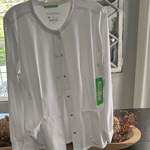 Healing Hands White Utility Jacket